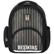 Beşiktaş İnce Çubuk Desenli Üç Gözlü Erkek Çocuk Okul ve Günlük Sırt Çantası - ME25352