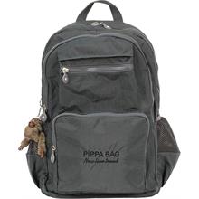 Pippa İlus Dört Gözlü Okul ve Günlük Sırt Çantası (Koyu Gri - Kadın ve Erkek - CNT8035-05)