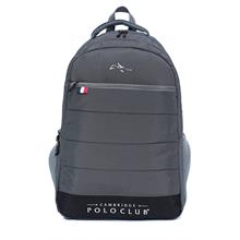 Cambridge Polo Club Minimalist Tasarım Gri Unisex Okul Günlük Seyahat Sırt Çantası - PLCAN2166-003