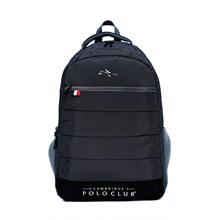 Cambridge Polo Club Minimalist Tasarım Siyah Unisex Okul Günlük Seyahat Sırt Çantası - PLCAN2166-001