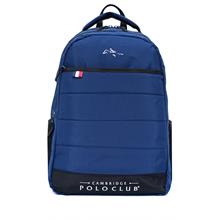 Cambridge Polo Club Minimalist Tasarım Lacivert Unisex Okul Günlük Seyahat Sırt Çantası - PLCAN2166-004