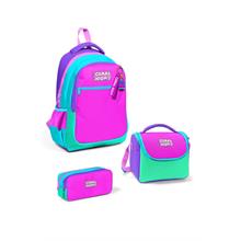 Coral High Kids Çok Renkli 3 lü Okul Çanta Seti SET0114426 - Kız