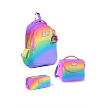 Coral High Kids Renk Geçişli 3 lü Okul Çanta Seti SET0114425 - Kız