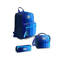 Coral High Renkli Çizgili 3 lü Okul Çanta Seti SET0123695 - Erkek