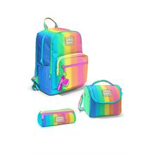 Coral High Renkli Çizgili 3 lü Okul Çanta Seti SET0123673 - Kız