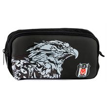 Beşiktaş Lisanslı Kartal Baskılı İki Bölmeli Kalemlik - 25393