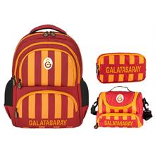 Galatasaray Erkek Çocuk Nakışlı Üçlü Çanta Seti - 25539