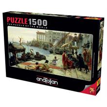 Anatolian 1500 Panoramic Parça Kraliçeyi Uğurlama Puzzle
