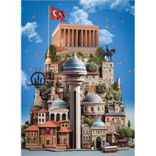 Anatolian 1000 Parça Ankara Puzzle