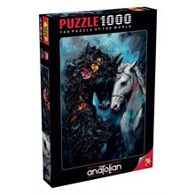 Anatolian 1000 Parça Siyah Beyaz Puzzle