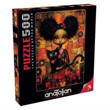 Anatolian 500 Parça Kara Kedi Puzzle