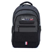 Cambridge Polo Club Siyah Gri Okul ve Günlük Sırt Çantası