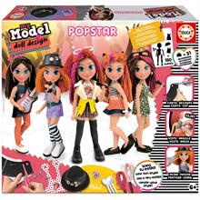 Educa Benim Modelim PopStar Oyuncak Bebek Tasarım Seti - 19203