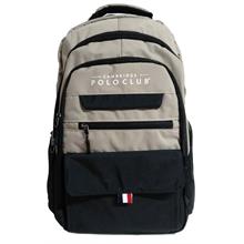 Cambridge Polo Club Bej-Siyah Okul ve Günlük Sırt Çantası