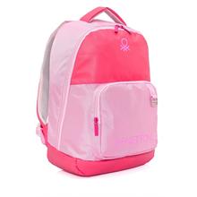 United Colors Of Benetton Kız Çocuk/Kadın Okul, Günlük ve Seyahat Sırt Çantası - Açık Pembe - 20862