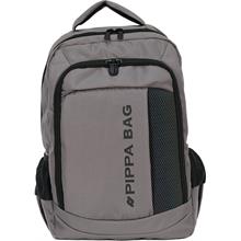 Pippa Asya CNT8000-07 Gri - Siyah Dört Bölmeli Okul, Seyahat ve Günlük Sırt Çantası