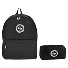 Hype Siyah Erkek Okul Çantası ve Kalemlik Seti - SETME25400