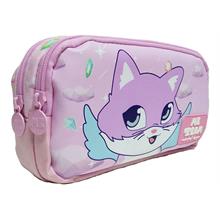 Me Team Sevimli Kedi İki Bölmeli Okul Kalem Çantası - ME25011