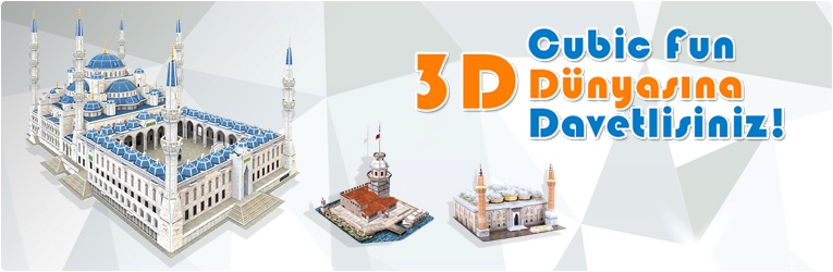 Cubicfun 3 Boyutlu Puzzle - 3D Maket